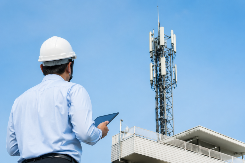 Heading: Who We Are We are a professional service provider specializing in mobile tower installation support and consultation. We help property owners connect with telecom infrastructure opportunities through a transparent and guided process. Our team ensures proper documentation, site verification, and coordination with telecom partners.